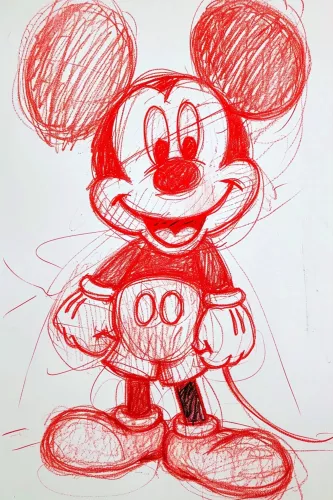 I'm Mickey 120x180 cm