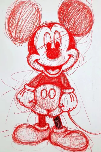 I'm Mickey 80x120 cm