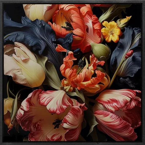 Dutch Chaos 80x80 cm