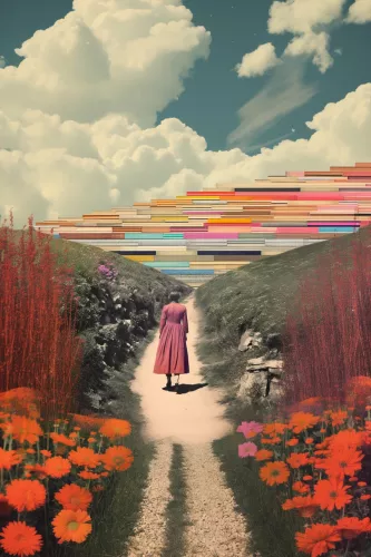 Endless journey 80x120 cm