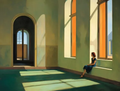 Morningsun moment  120x180 cm
