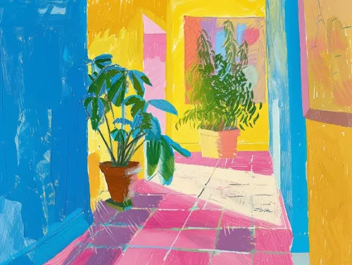 Davids room  80x120 cm