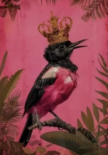 Prince bird 80x120 cm