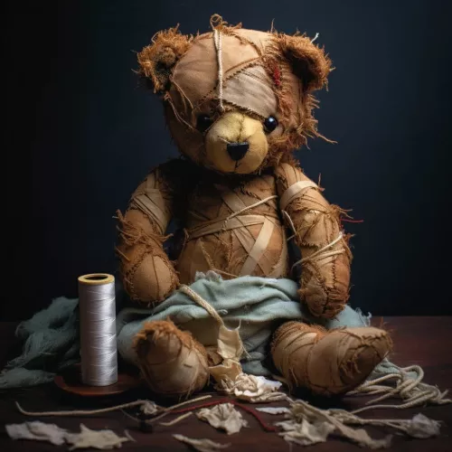 Broken  80x80 cm