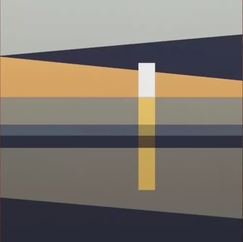 Coast 3  100x100 cm