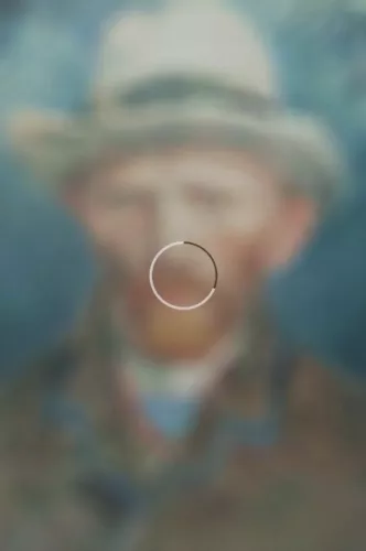 Wait for it Vincent van Gogh  120x180 cm 