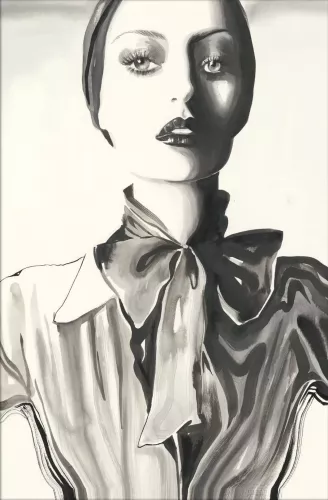 Black and white  80x120 cm