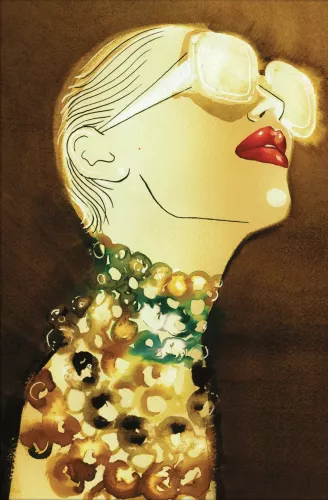 Glasses  120x180 cm