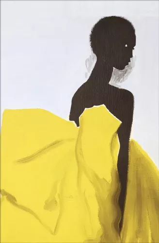 Melanine Goddess  80x120 cm