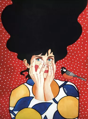 To be invisible 80x120 cm