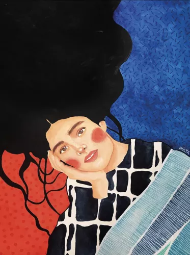 Talking Backwards 120x180 cm