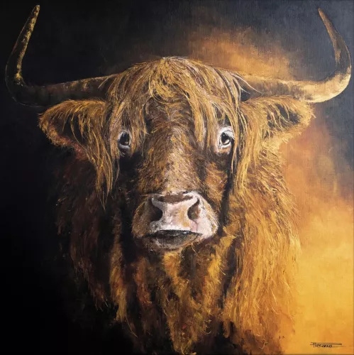 Charming Hairday 100x100 cm
