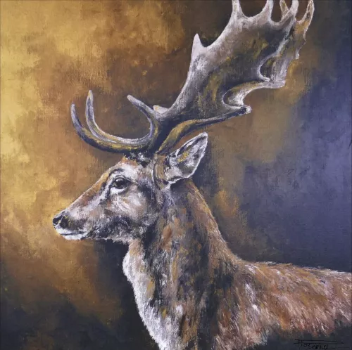 Sun Stature  100x100 cm