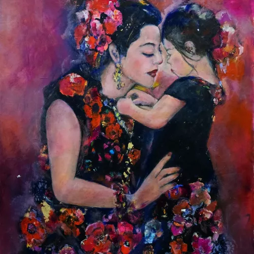 MondiLab Lovely mom 120x120 cm (107328)