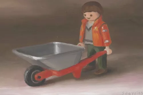 Playmobil walking  80x120 cm
