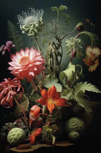 Modern still II  80x120 cm